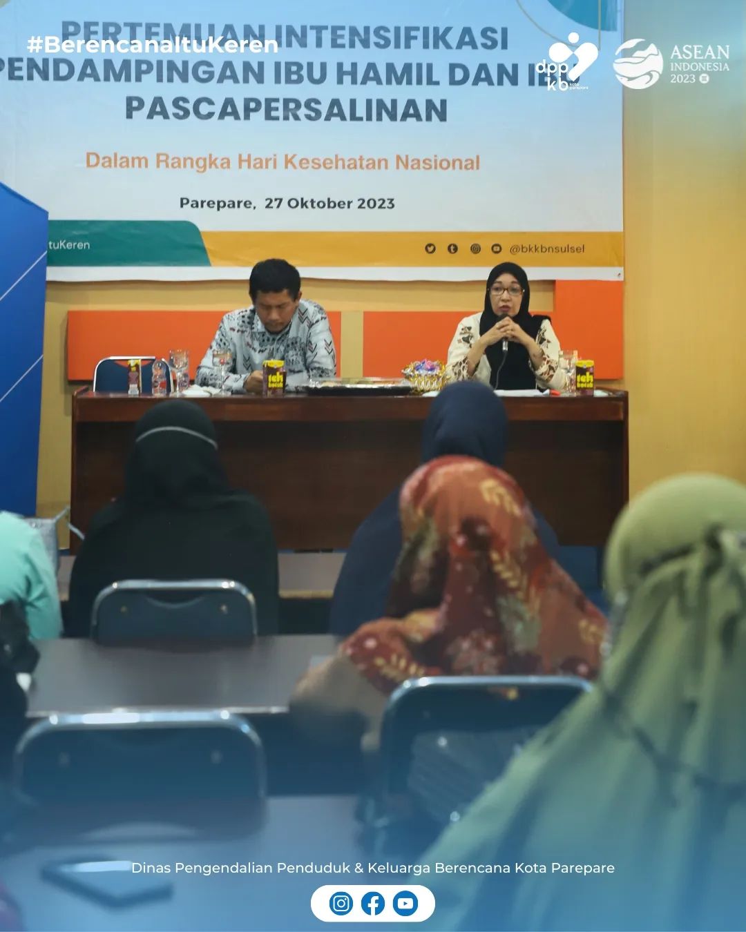 DPPKB Parepare Kolaborasi BKKBN Sulsel Intensifikasi Pendampingan Ibu Hamil dan Pasca Salin